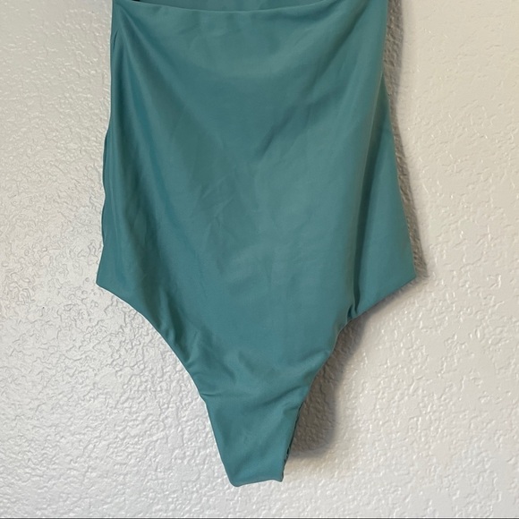 NWOT MIKOH Lana Tie Front One Piece Swimsuit X-Small - Picture 5 of 10